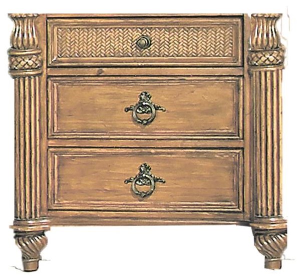 Tropical on sale bedside table